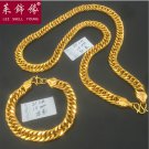 Vietnam gold plated necklace fashion men imitation gold 24K gold plated
