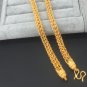 Men's overlord gold plated necklace alluvial gold bibcock plating 24 k gold necklace