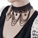 Europe United States to restore ancient ways multilayer wedding necklace chain lady lace necklace