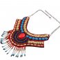 Fashion Bohemian national wind restoring ancient ways hand-woven measle tassel necklaces
