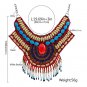 Fashion Bohemian national wind restoring ancient ways hand-woven measle tassel necklaces