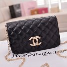 Fashion lady ling embroidered chain bag one shoulder oblique cross PU bag