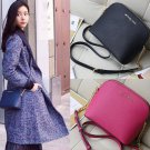 fashion shoulder leather handbag cross grain worn handbag euramerican style chain bag shell package