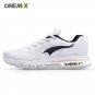 Onemix Men's Running Shoes Outdoor Sport Sneakers Black Athletic Walking Shoes