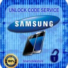 BELL CANADA Samsung Galaxy S6 S7 EGDE NOTE  J1 J3  Unlock Code