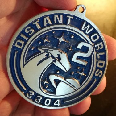 Distant Worlds 2 Medallion (BLUE)