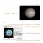 Solar System objects, stars and galaxies