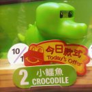 McDonald's 2023 ADOPT ME Toy CROCODILE Happy Meal *New In Box*
