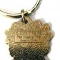 2001 Betty Boop Metal Key Ring 7cm x 4.5cm (2.7" x 1.8")Classic white dress RARE