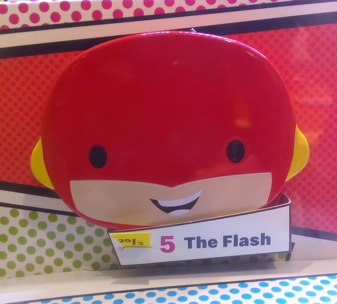 Asia 2024 McDonald's Happy Meal DC Super Heroes & Villains Collector's Tin Play Set - THE FLASH