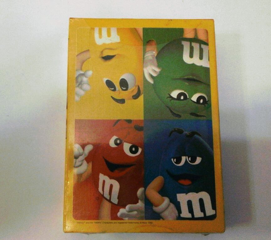 Vintage M&M&acirc;��s m&m Playing Cards Mars New Sealed