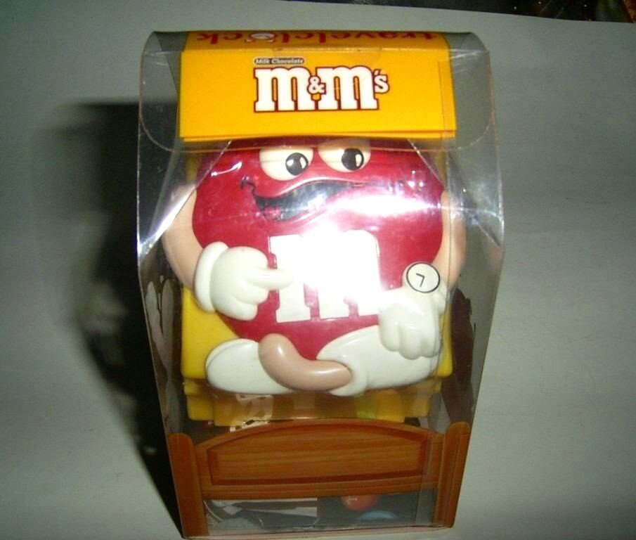 RARE M&Ms m&m travel alarm clock