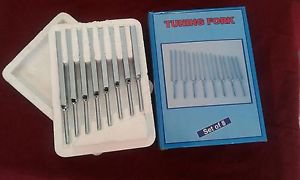 Tuning Fork Set of 8 - Physics Sound Frequency