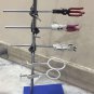 Lab Stand 6" X 4" Size 3 Clamps 3 Boss Head 2 Retort Ring