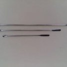 Double Sided Spatula One End Micro Scoop & One End Flat 6" 8" 10" (Set of 3)