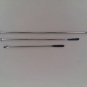 Double Sided Spatula One End Micro Scoop & One End Flat 6" 8" 10" (Set of 3)