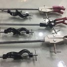 3 CLAMPS 3 BOSS HEADS LAB SUPPORT