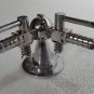 Gas Tap Laboratory 2 Way Outlet 90 Degree Bench Fitting Complete Chrome Plated