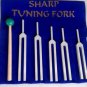 Sharp Tuning Fork with Mallet And Velvet Packing