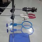 9 Pc Lab Set 8 x 5 Support Stand(22mm) 2 Retort Rings 3 Finger Clamp 3 Boss Head