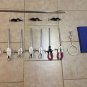 15 Piece Lab Set - 9 x 6 Stand 2 Support Rings 6 Extension Clamps 6 Holders