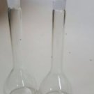 2x 100mL Borosilicate Glass Volumetric Flask with Stopper