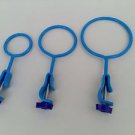 3x Retort Ring with Holder Clamp Support Lab Ring Clamps size 50mm 75mm 100mm