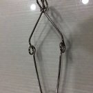 2x Lab Test Tube Holder Chrome Plated Glass Clamp Tongs Rack 6.5" Brand New