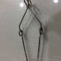 2x Lab Test Tube Holder Chrome Plated Glass Clamp Tongs Rack 6.5" Brand New