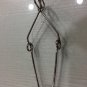 2x Lab Test Tube Holder Chrome Plated Glass Clamp Tongs Rack 6.5" Brand New