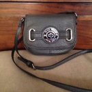 NWOT Nine West Gray Crossbody Purse Leather