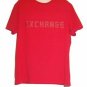 Armani Exchange Red Logo Design Cotton Casual Men's T-Shirt Size 2XL NEW