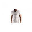 DKNY Men's White Pack of 3 Classic V-Neck T-Shirts Size Large Grand Blanc New