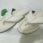 Kenneth Cole Light Gray Leather Casual Flip Flops Sandals Size 13 US NEW