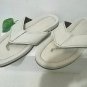 Kenneth Cole Light Gray Leather Casual Flip Flops Sandals Size 13 US NEW