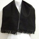Dolce & Gabbana Black Brown Woman's Wool Blend Scarf BRAND NEW