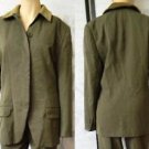 Calvin Klein Ivory Green Woman's Jacket Suit Size 6 Bergdore Goodman