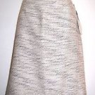 Calvin Klein Woman's Eggshell Lining Skirt Size 8 NEW