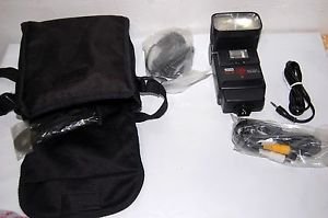 Alfon 787-AF Black Flash for Camera Auto Focus Dedicated with Case