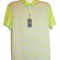 Armani Exchange Golf Green Gray Stripes Cotton Polo MEN'S Size 2XL NEW