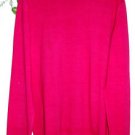 NANIBON Dark Pink Mens Warm Wool Italian Sweater Size US 46 EU 56 NEW