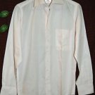 Crispino Light Pink Stripes Mens Cotton Button Down Italian Shirt Size 15 P/O