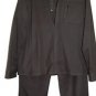 J's Exte Olive Men Suit Buttons Blazer Pants Size XL Italy Good Condition