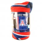 Arizona Wildcats Blankets - 50"x60" Fleece - Diagonal Repeater Style