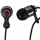 Hi-Fi Premium Noise Isolating Earphones - Black & Red