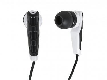 Hi-Fi Premium Noise Isolating Earphones - Black & White
