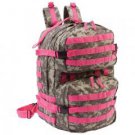 ExtremePak™ Digital Camo Water-Resistant, Heavy-Duty Backpack Pink Ribbing