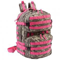 ExtremePak&acirc;�&cent; Digital Camo Water-Resistant, Heavy-Duty Backpack Pink Ribbing