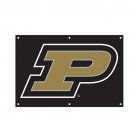 Purdue Flags - 2'x3' Heavy Weight Fan Banners - Embroidered With Metal Grommets