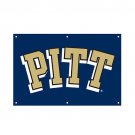 PITT University Flags - 2'x3' Heavy Weight Fan Banners - Embroidered With Metal Grommets
